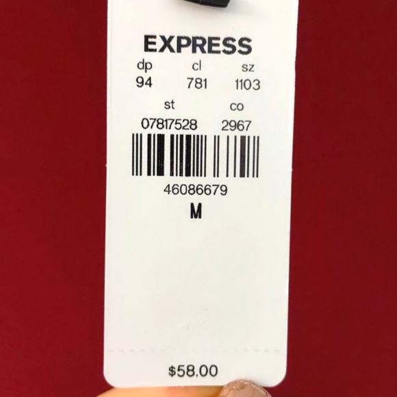 Express Mock Neck Sleeveless Ruched Mini Dress in Ruby Red Berry Bon Bon Size M - Picture 6 of 14